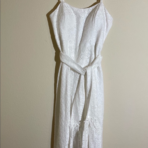 NWT Lilly Pulitzer Nila Jumpsuit Resort White Lace - Picture 5 of 7